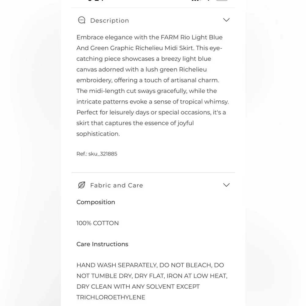 FARM Rio Blue and Green Embroidered Matching Set - Picture 5 of 12